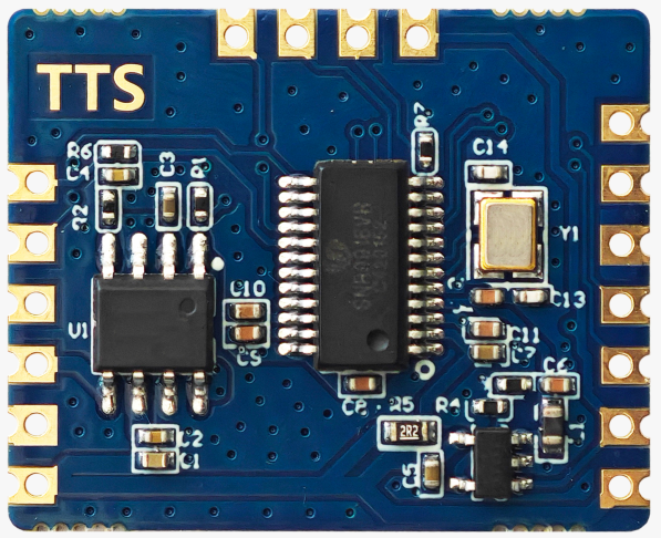 SNR9916TTS模块正面